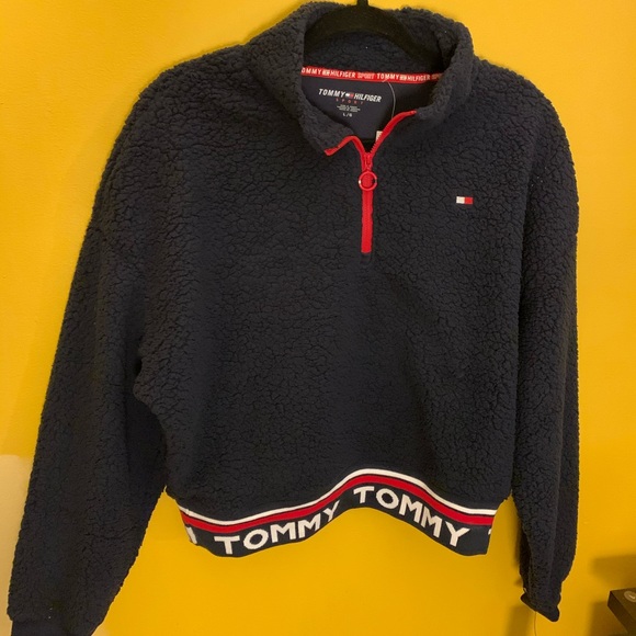 Tommy Hilfiger Tops - Tommy Hilfiger Half Zip Sherpa